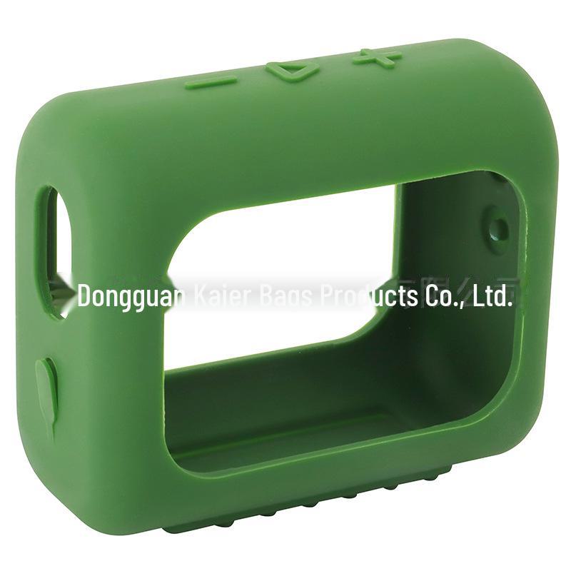 JBL GO3 Bluetooth Speaker Silicone Case: Gold Brick Protective Cover & Portable Storage Bag