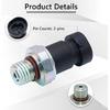Oil Pressure Sensor Switch Sending Unit D1843A 12635957 Compatible with Chevy Colorado Equinox Trailblazer Malibu Impala GMC Envoy Canyon Buick