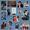 50pcs Off Campus Graffiti Stickers Set Waterproof Decorative Stickers for Laptop Water Bottle Car DIY Scrapbooking Phone Case