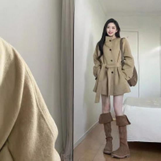 Women's Winter 2025 Korean-Style Suede Jacket - Plush, Thick, and Loose Fit