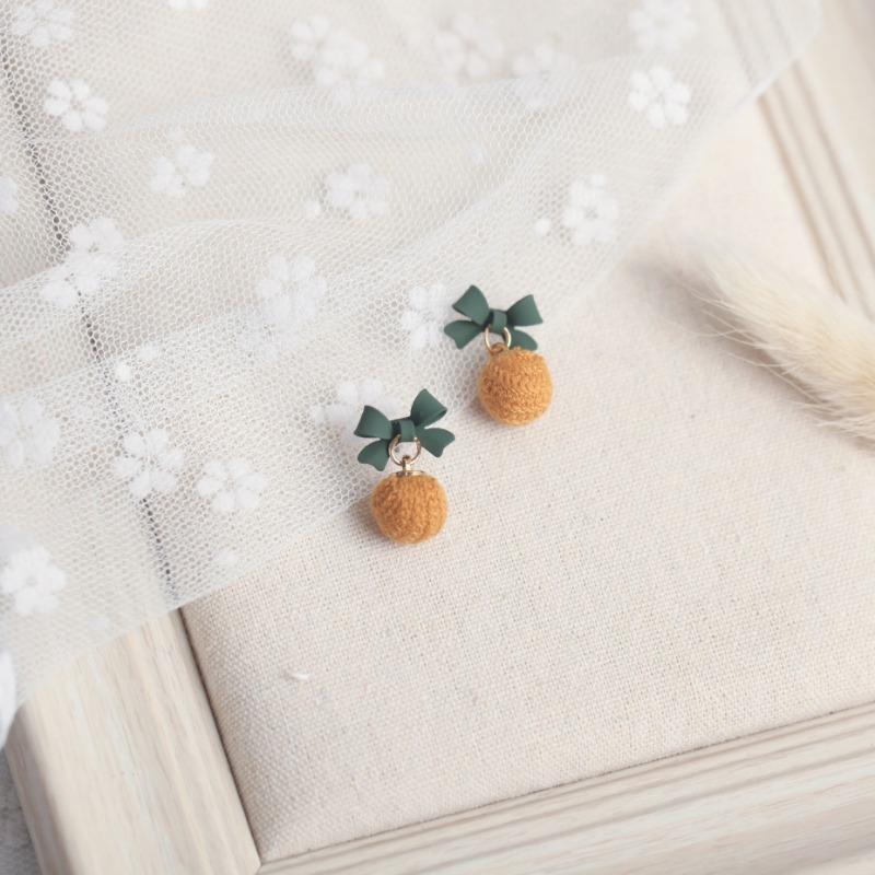 

DIMANAF 2023 Four Seasons Earrings Retro Accessory Long Ethnic Style Leaf Simple Accessories Earrings 370