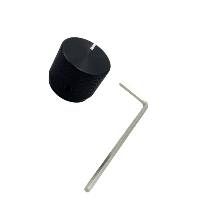 Metal Guitar Potentiometer Cap Easy Installation Holes Fit Most String Instruments