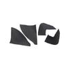 For Hyundai Elantra 17-20 Sticker Carbon Fiber A Post Front Triangle Cover Trim