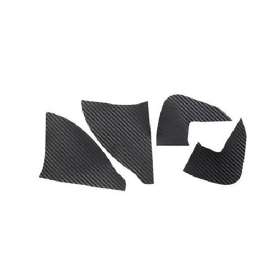 For Hyundai Elantra 17-20 Sticker Carbon Fiber A Post Front Triangle Cover Trim