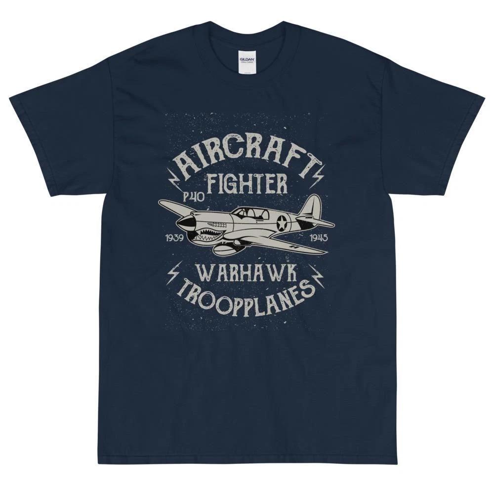 Warhawk Airplane T-shirt 2XL