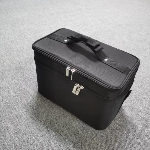 Professional Makeup Bag Large Capacity Cosmetic Organizer Standing Bridal Touch Up Bag