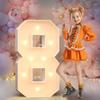 91cm LED Light Balloon Light Up Balloons Birthday Balloon Frame  Birthday Decoration