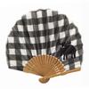 A Swedish Offers a and Simple Fan Design for Both Men and Perfect As a, Brand, Round, Colorful, Pop, Stylish, Women, Gift. (Checkered)