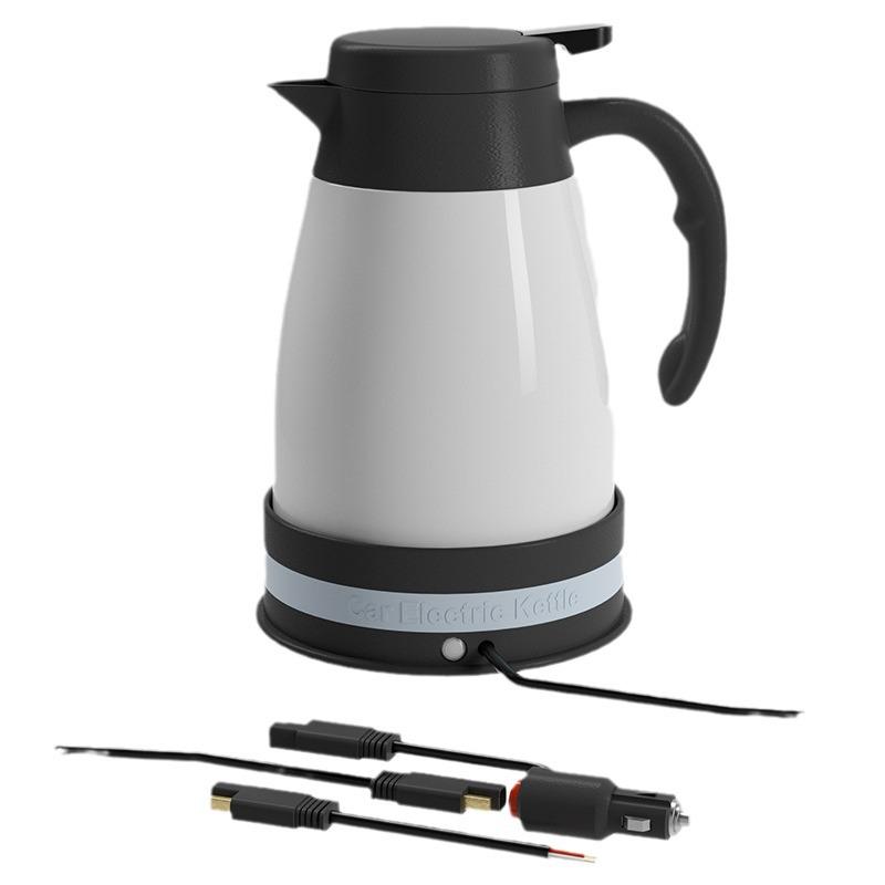12V/24V Portable Car Kettle - Rapid Heating Stainless Steel Electric Kettle