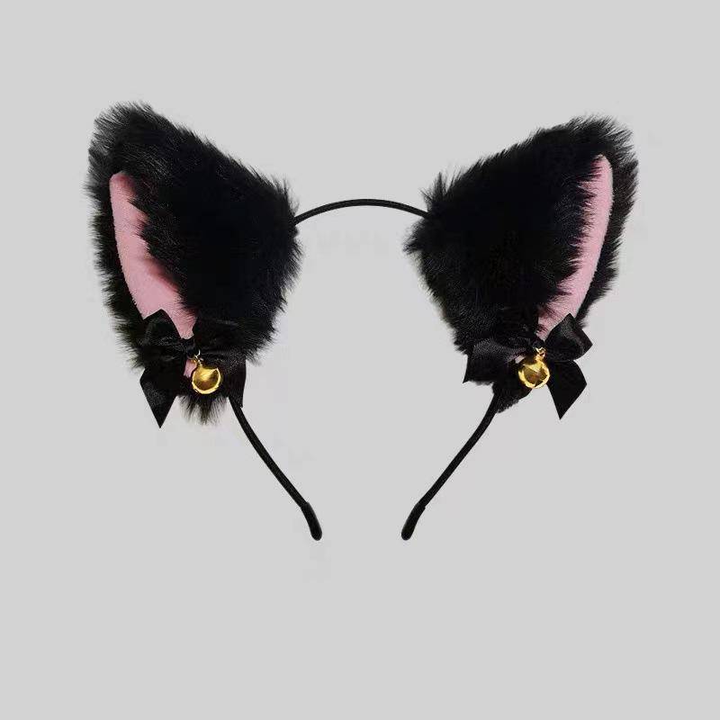 Spitzen Katzenohren Stirnband: Niedliches Catwoman-Accessoire für Weihnachtsfeiern