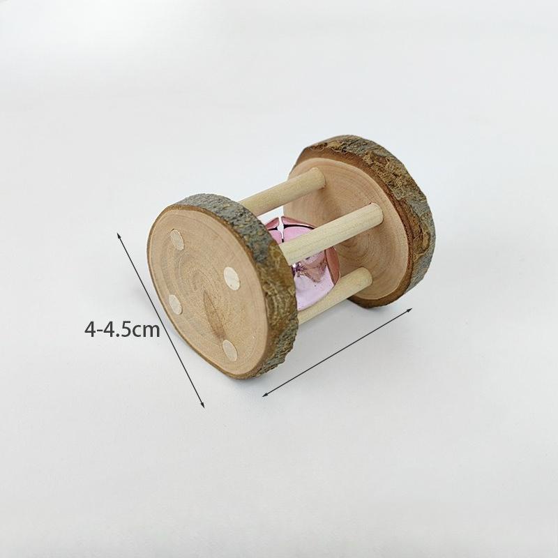 Hamster Toys, Golden Thread Bear, Rabbit Teething Supplies, Apple Wood, Grass Ball, Bell Roller, Hamster Landscaping, Gnawing Bells