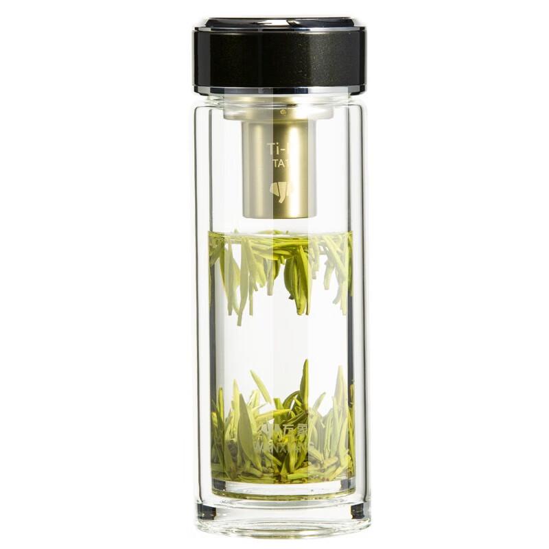 Double-Layer Antibacterial Glass Cup