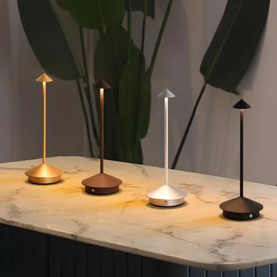 Touch Switch Metal Table Lamp Creative Decorative Desk Lamp High Quality LED Desk Lamp  Home