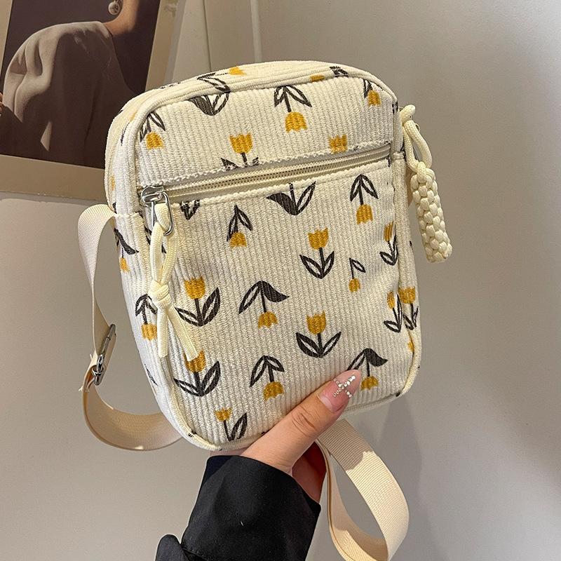 Популярная бархатная корейская сумка кроссбоди, новый стиль, студенческая наплечная сумка, японская сумка для мобильного телефона