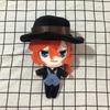 Anime Bungou Stray Dogs Dostoyevsky Plush Doll Toy Osamu Dazai Nakahara Chuya Cute Soft Stuffed Pillow Birthday Gift 20cm