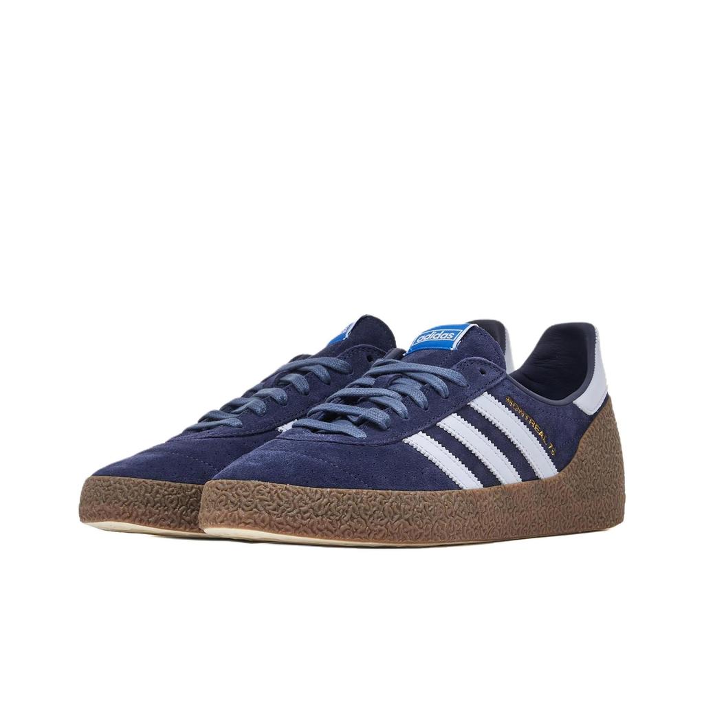 Adidas Montreal 76 Shadow Navy Blue Unisex Sneakers Halo-Blue Gum JR8372
