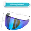 for RF 1400 Helmet Visor Replacement, Motorcycle Helmet Tinted Visor Face Shield Compatible for CWR-F2 Z8 X15 NXR2 (Shade and sun protection)