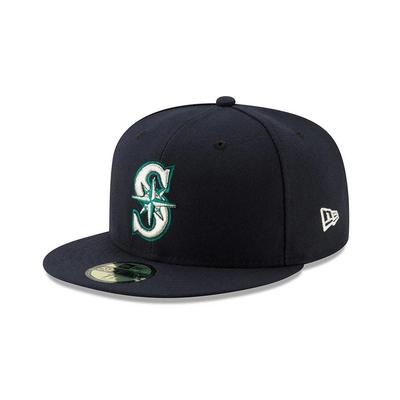 Cap Authentic Flat Visor MLB 7 ACPERF SEAMAR GM 25J [New Era] SEA/Game 5/8