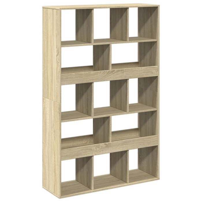 VidaXL Bookcase Sonoma Oak 100x33x156.5 Cm Engineered Wood 3309368