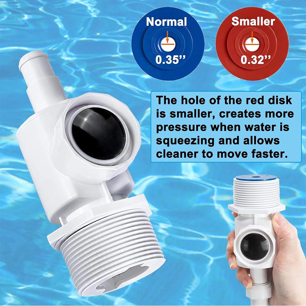 2 Set 9-100-9001 Wall Fitting Connector Compatible with Polaris 380 280 180