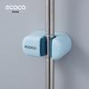 Plastic Bathroom Mop Hook Holder With Adhesive Strong Fixing For Kitchen And Toilet Storage