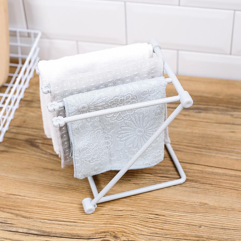 J207 Folding Kitchen Dishcloth and Cup Drain Rack