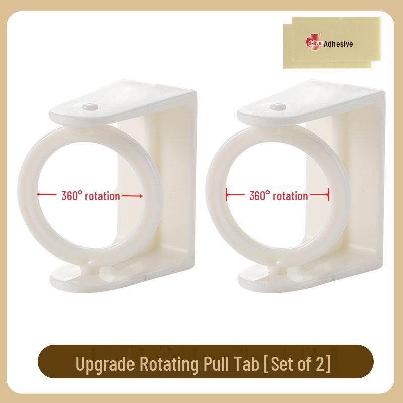 Telescopic No-Drill Curtain & Clothes Drying Rod for Balcony, Door, and Shower