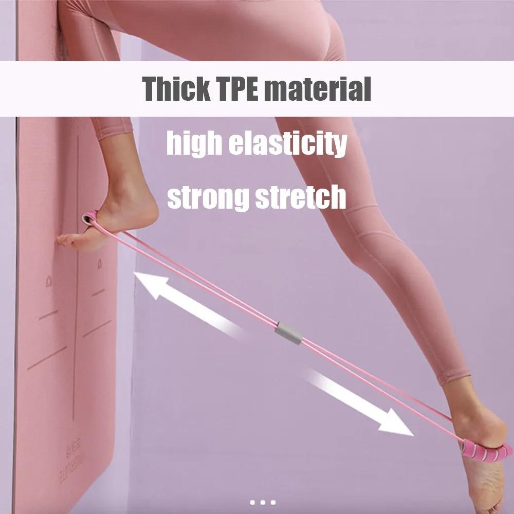 8-förmige Widerstandsbänder Zugseil Brust Arm Rücken Schulter Dehnbänder Trainingsgeräte für das Heimtraining Krafttraining