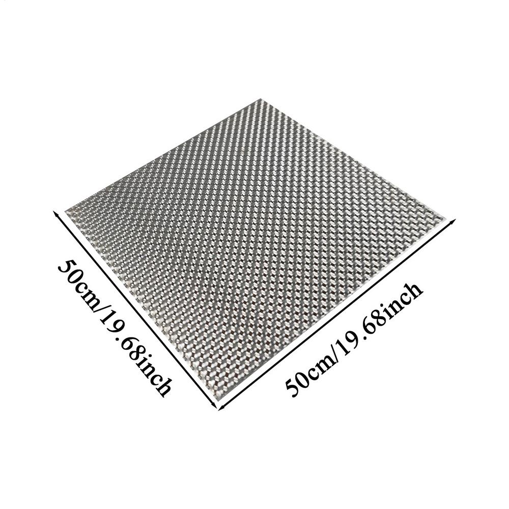 Aluminum Exhaust Wrap Automotive Aluminum Heat Shield Wrap Car Exhaust Pipes Sheet Engine Insulation Lightweight Protection Multi-piece
