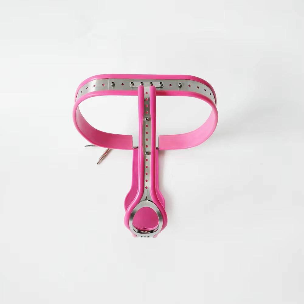 Black Emperor SM Women Stainless Steel Chastity Lock 100% Waterproof Pink Adult Toy