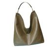 Women's Bag Tanned Cow Leather Popular Large Volume Genuine Leather Texture Tote Bag Everything Shoulder Underarm Bag