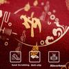 Qiqijia Entrance Door Mat, Doormat, Entrance Foot Mat, Non-Slip Festive Red Foyer Carpet, 100*140cm