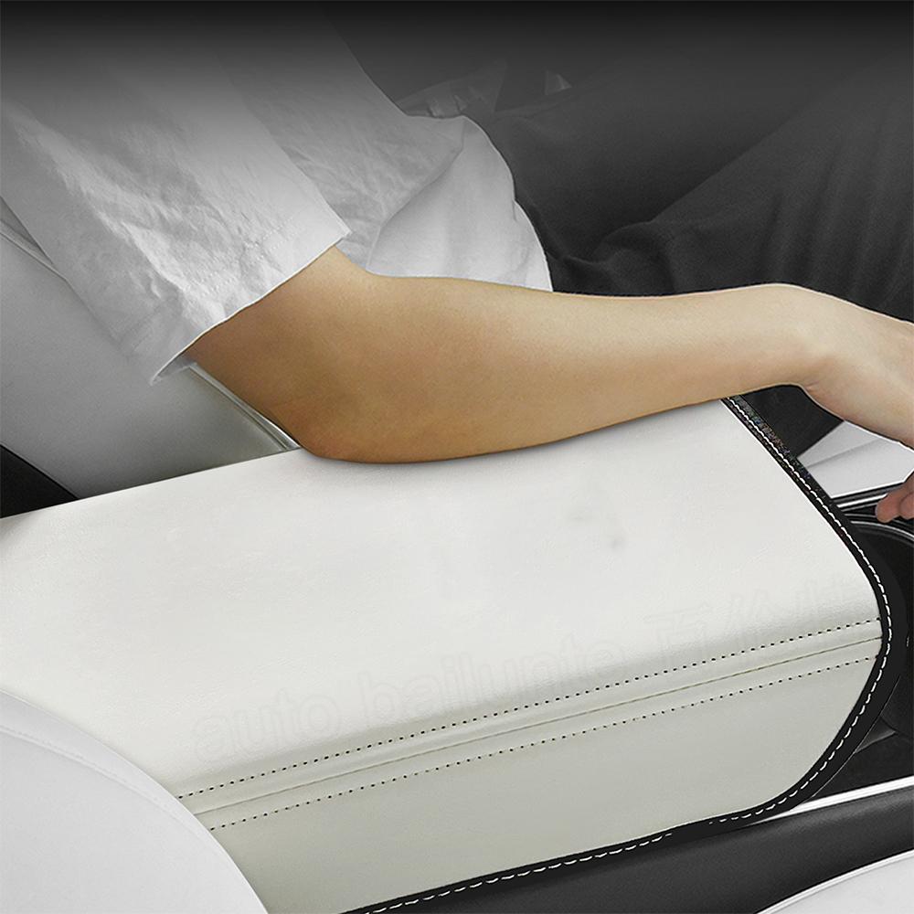 Car Styling Central Control Armrest Box Protective Cover For Tesla Model 3 Y 2022    2018 2017 Interior