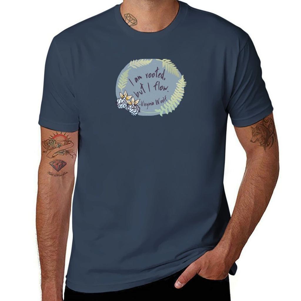 I Am Rooted But I Flow TShirt Work Outdoor TShirt for Men