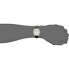 [Citizen Q&Q] Analog Waterproof Date Leather Strap Watch D014-304 Men's Black
