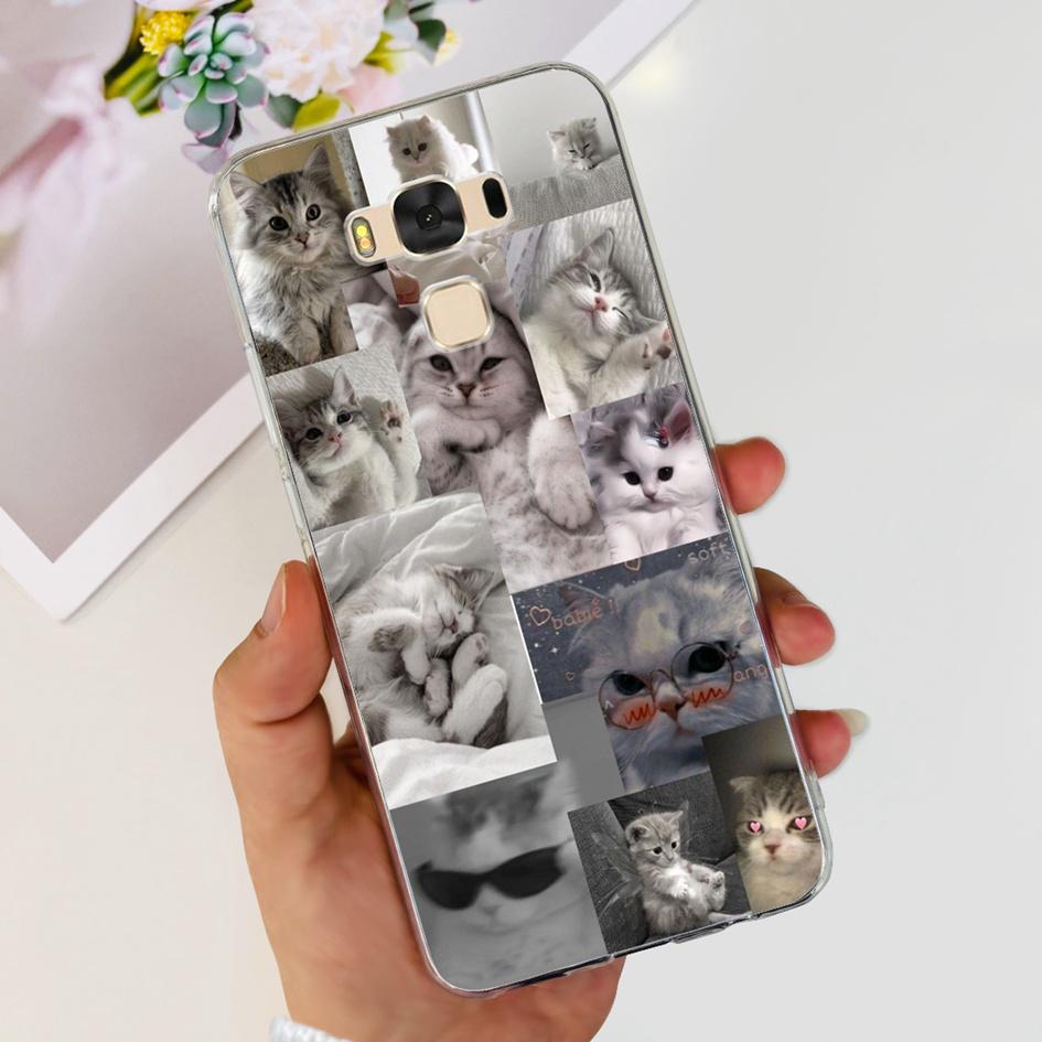 For Asus ZenFone 3 Max ZC553KL Case Popular Flower Butterfly Soft Silicone Phone Cover For ASUS X00DD X00DDA XOODD ZC553KL Funda