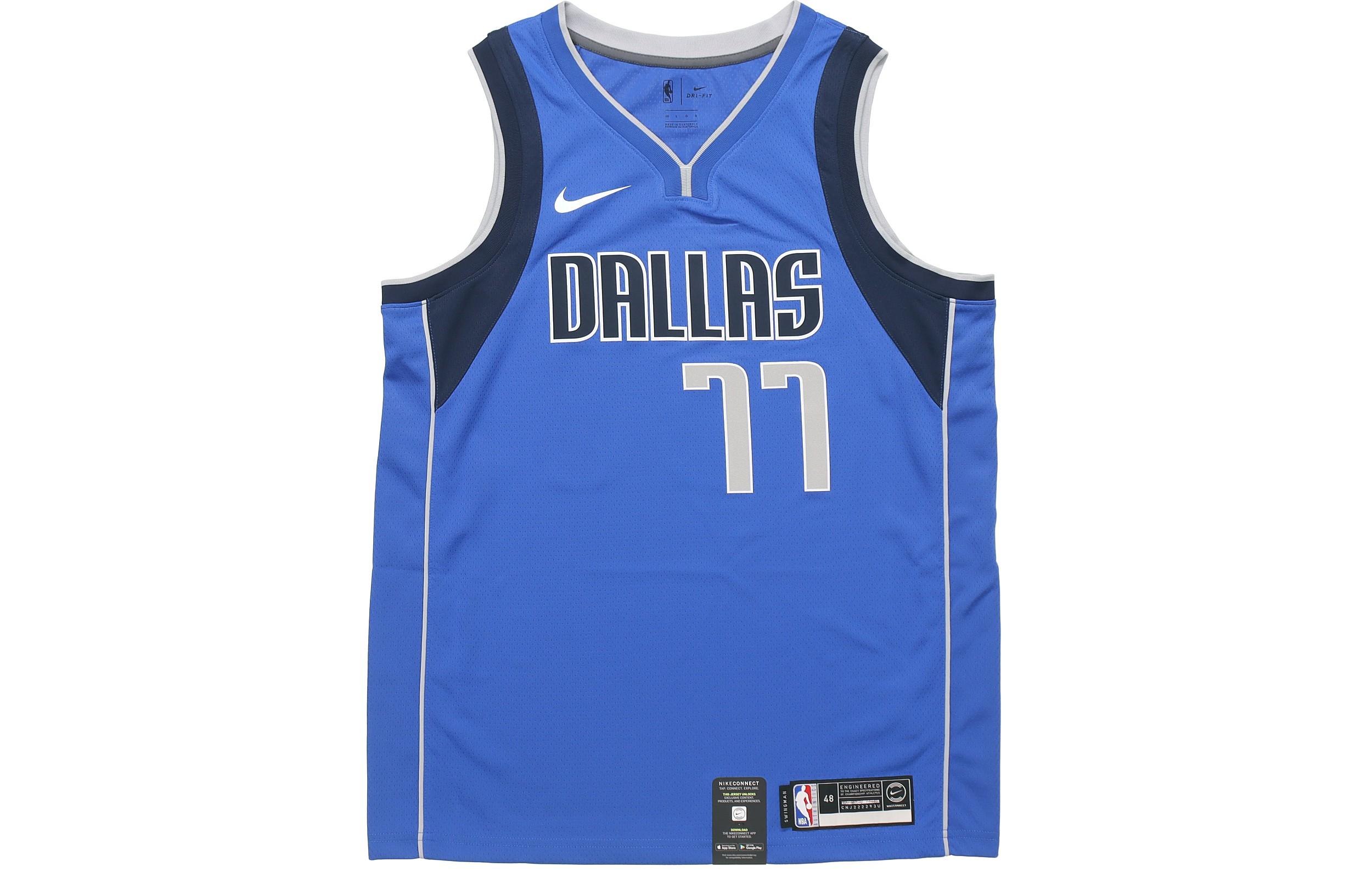 Nike Dallas Mavericks Luka Doncic Icon Edition Swingman Jersey 864469-487 M