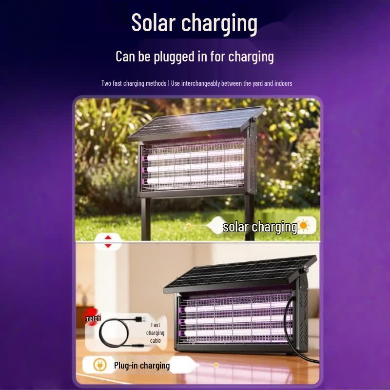 Deshangyuan Solar Outdoor Mosquito & Fly Killer Lamp Y3