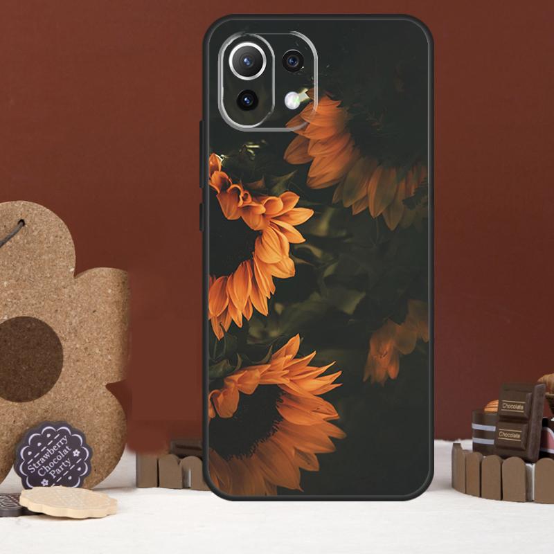 Sunny Sunflower Case For Xiaomi 15T 14T 13T 14 15 Ultra 17 Pro Max POCO F8 Ultra F5 F6 F7 X5 X6 X7 Pro Cover