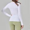 WEZHO Women's Long Sleeve Crew Neck Yoga Top