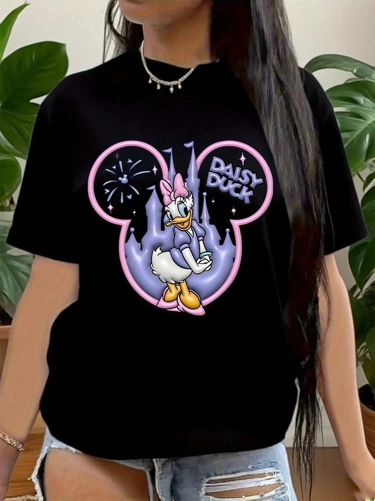 Daisy Duck Mouse Head TShirt Unisex S
