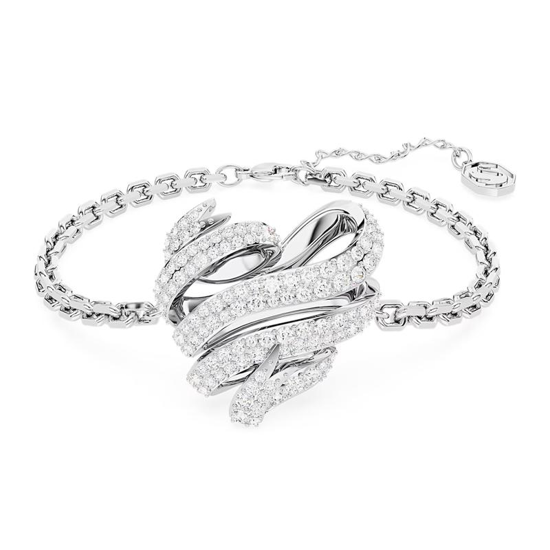 Swarovski Volta Heart Bracelet Women s Silver 5652789 серебряный