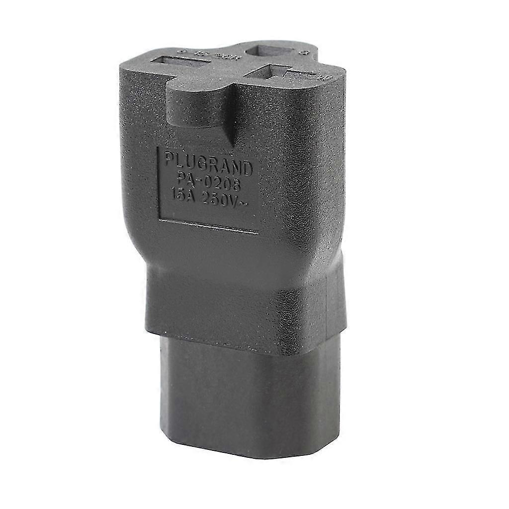 IEC 320 C14 To 6-15/20R AC Adapter C14 Male 3Pins To 6-15/20R Conversion Plug Less