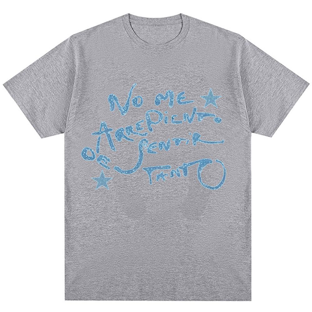 Karol G No Me Arrepiento De Sentir Tanto 2026 Nuovo Album Maglietta Moda Donna Girocollo Magliette Cotone Magliette Regali