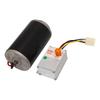 12V 200W Aluminum Brush Motor and 12V 250W Controller Governor Set for Rolling Shutter