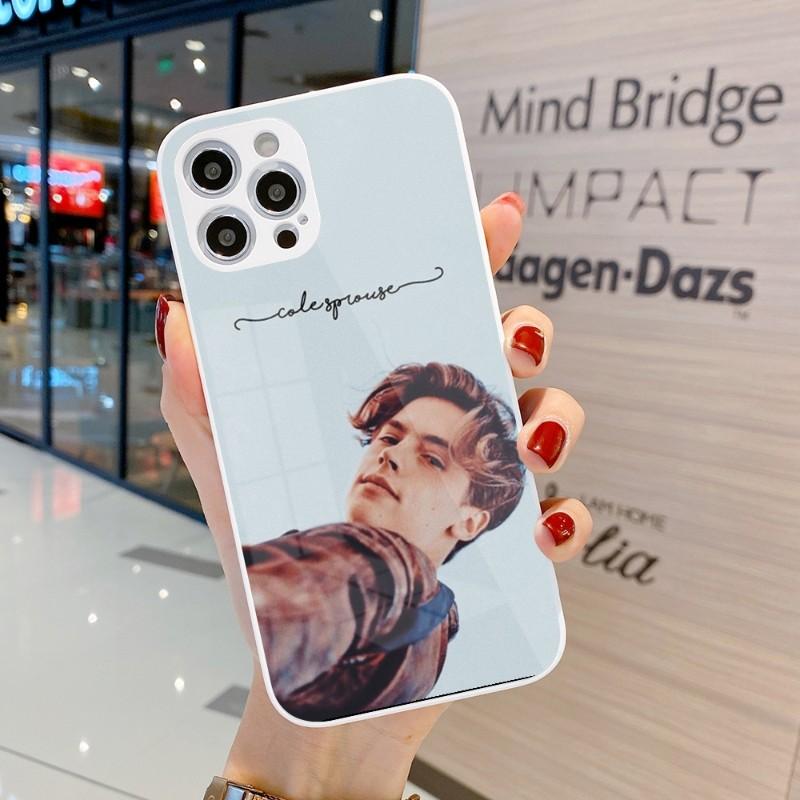 Cole Sprouse Cool Phone Case For IPhone 14 13 12 11 Pro Max X XR XS 8 7 Plus Liquid Glass Color Phone Cover
