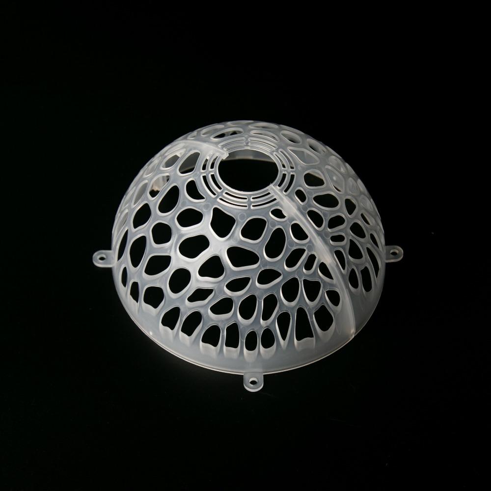 Plant Tools Hollowed Plants Soil Protector Cover Replaceable Plastic Planting Cover Transparent Floral Hole Cover Horticultural