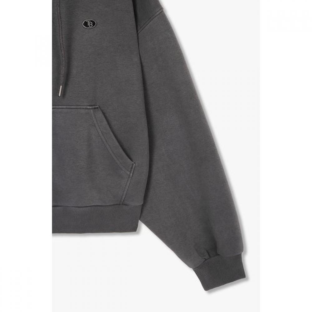 Studio Tomboy Garment Dye Zip Up Hoodie  9176113974ar 