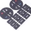 A/C Dash Button Decal Sticker Repair Kit Fit for Chevrolet 1500 2500 3500 GMC Sierra Yukon Saturn Outlook XR 2009-2012 Black