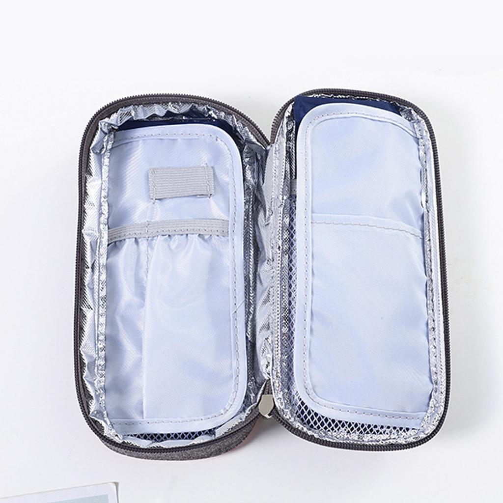 Insulin Kühler Reiseetui Diabetiker Medikament Reiseetui Tragbares Kühlpack Medikamententasche